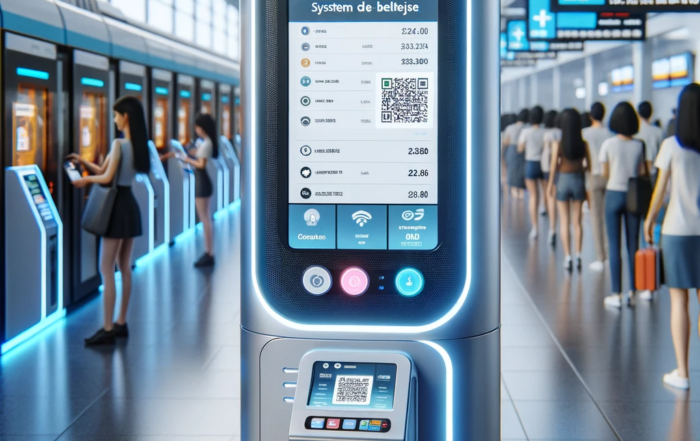 Gráfico que muestra tecnologías de billetaje inteligente en transporte público, incluyendo tarjetas sin contacto y aplicaciones móviles