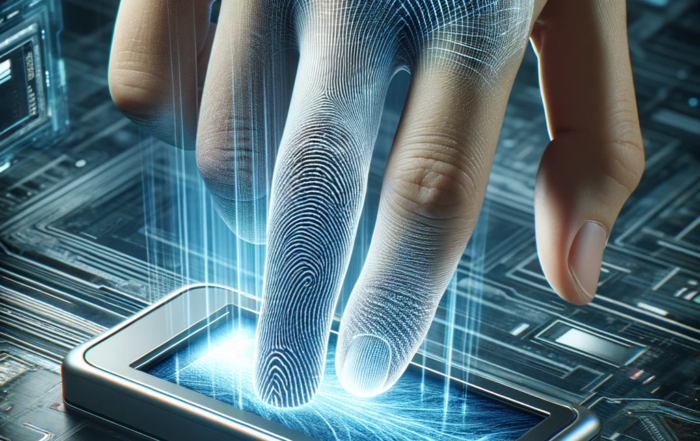 Imagen conceptual tecnología Palm Vein