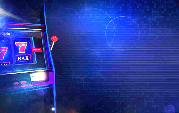 Imagen de una maquina de juego tragaperras