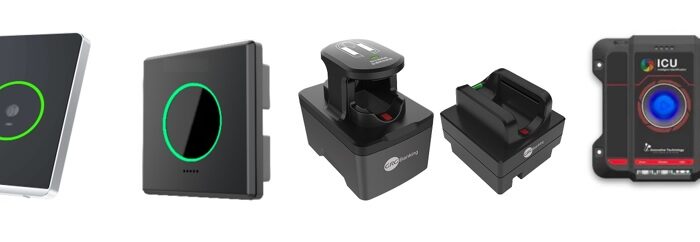 Imagen de tres productos biometricos