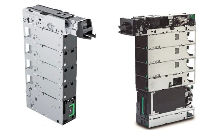 Imagen del reciclador de billetes GRG Banking CR-50 y el Fujitsu GSR50