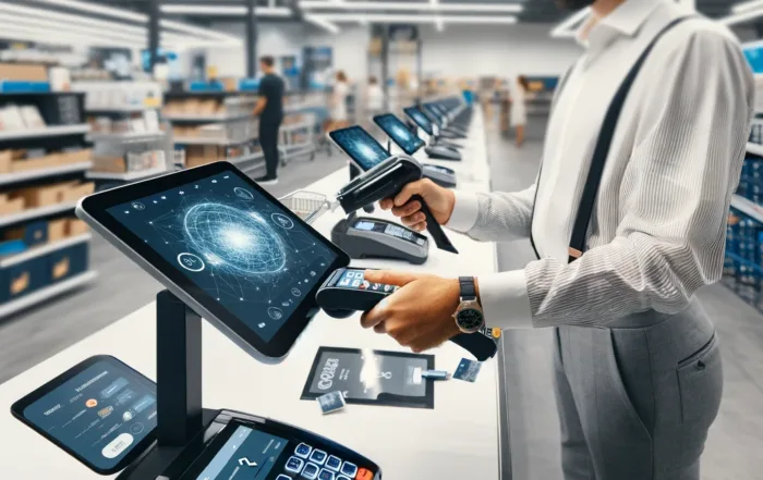 Imagen que ilustra flujo de caja, tecnología, eficiencia operativa, reducción de costos, experiencia del cliente, soluciones tecnológicas, autocobro, gestión financiera, comercio, automatización