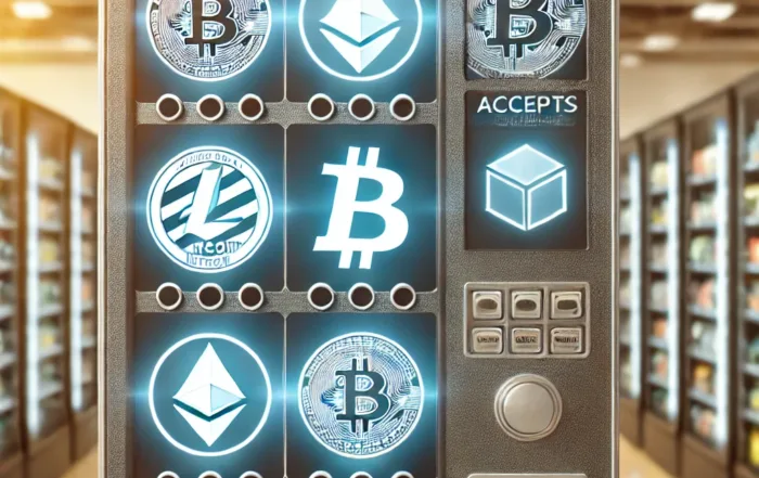 Imagen conceptual de Micropagos con Criptomonedas ¿El Futuro del Vending